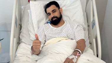 Mohammed Shami Shares Picture From Hospital Bed After Successful Surgery, Indian Cricketer Provides Health Update